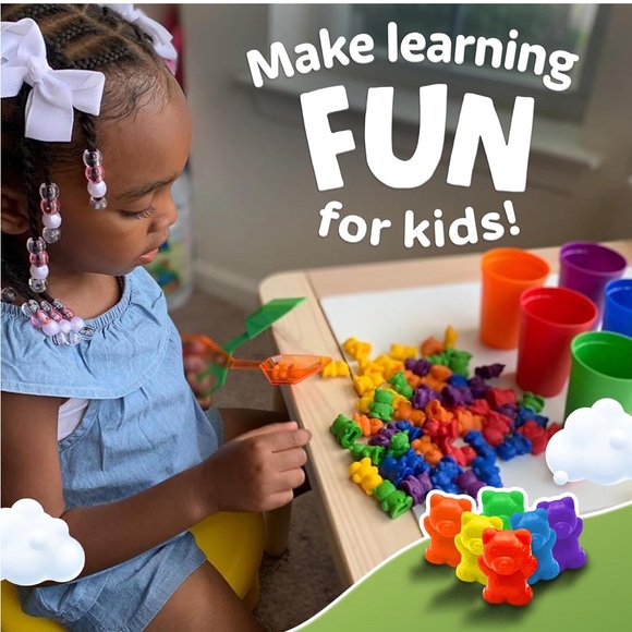 Rainbow Sorting Cups - Picture 5 of 6